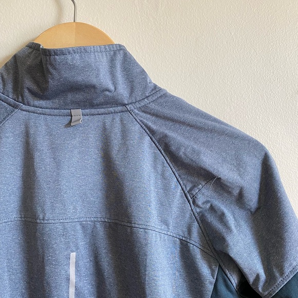 Nike Blue Zip Up Athletic Jacket Medium - Picture 6 of 9